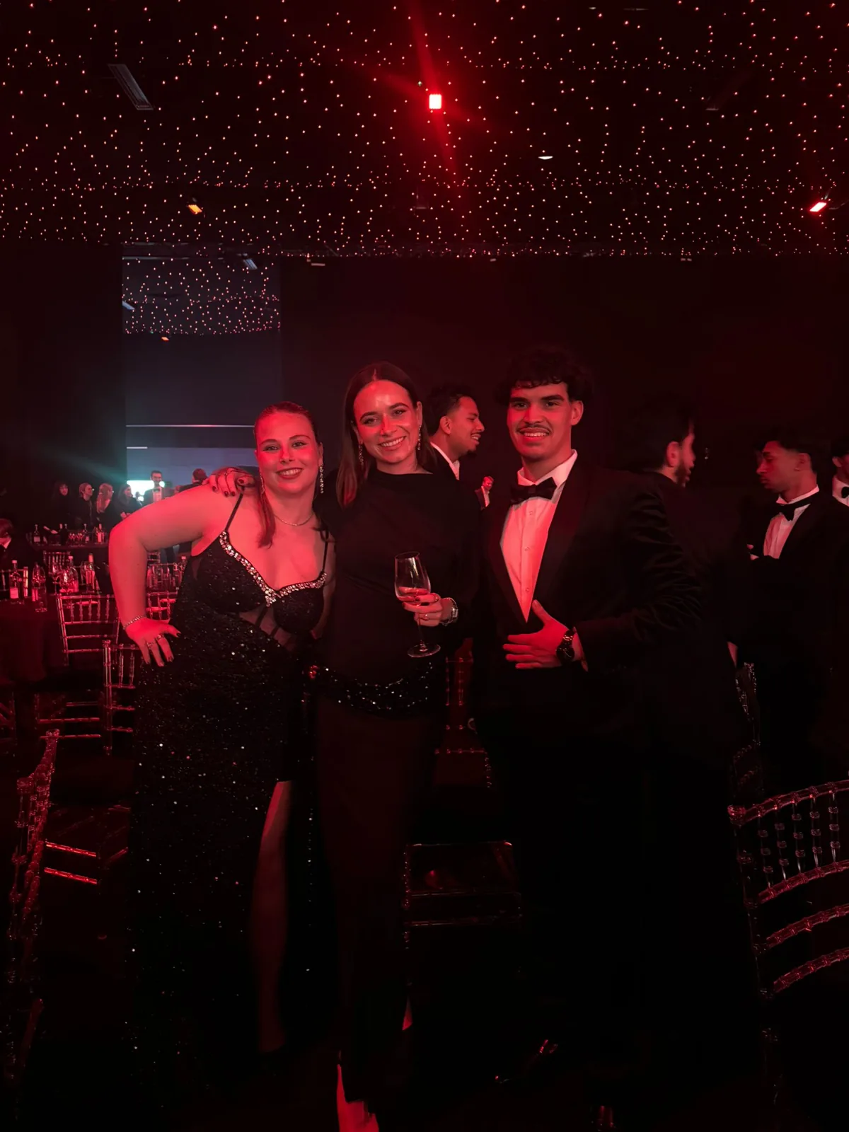 Xelence team at a formal gala event